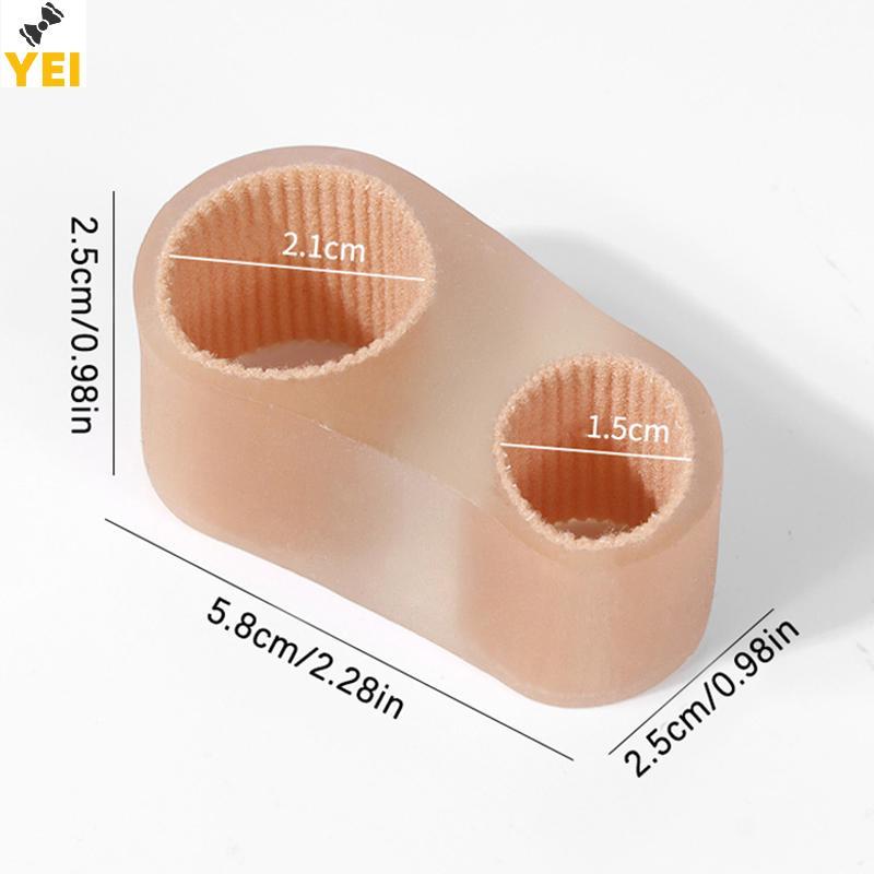 < YEI > 1 Cái / 1 Cặp Dụng Cụ Tách Ngón Chân Silicon Bunion Hallux Valgus Corrector Ngón Tay Cái Chỉnh Sửa Ngón Tay Cái Dụng Cụ Chăm Sóc Chân Mới