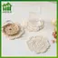 SWEET 2 / 4 Chiếc Bohemian Hoa Móc Đế Lót Ly Hoàn Hảo Cho Bàn Cà Phê Nhà Hàng Cổ Điển, Thanh, Nhà Ở Trang Trí Nhà Bếp n