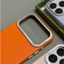 Ốp Lưng Da Memumi Diamond Viền Cho iPhone 17 Pro Max - Viền Camera Đính Đá Sang Trọng, Hỗ Trợ Sạc Từ Tính