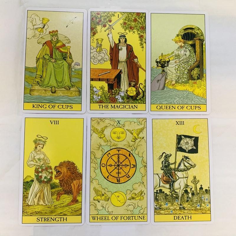 Before Tarot Cards A 78 Oracle English Visions Bói toán Phiên bản Deck Borad Chơi trò chơi dành cho người mới bắt đầu saixit2vn