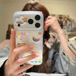 Rainbow Sweet Fun cho 16 trường hợp iPhone 17Air Space Case 14/13/11Pro