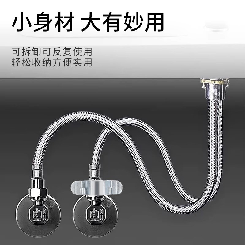 ✪4 Điểm Vòi Nước Đầu Vào Ống Cờ Lê Van Góc Vệ Sinh Nhà Bếp Chậu Rau Củ Lưu Vực Ống Nước Đai Ốc Phụ Kiện Có Thể Tháo Rời OAAU