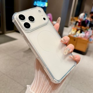 Trong Suốt Chống Sốc Cho iPhone 17promax 17 17Pro Vỏ 16 15 14 13 12 Pro Max 17Pro 16Plus 14 15 Vỏ Điện Thoại Trong Suốt Mờ Mờ Bảo Vệ Camera