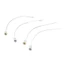 R R RMF1 Đèn Ngủ Đèn led Bàn Sạc Phụ Kiện Đầu Cảm Ứng Công Tắc 5V Điện Áp Thấp Đèn Bàn Phụ Kiện Vàng Chrome Màu