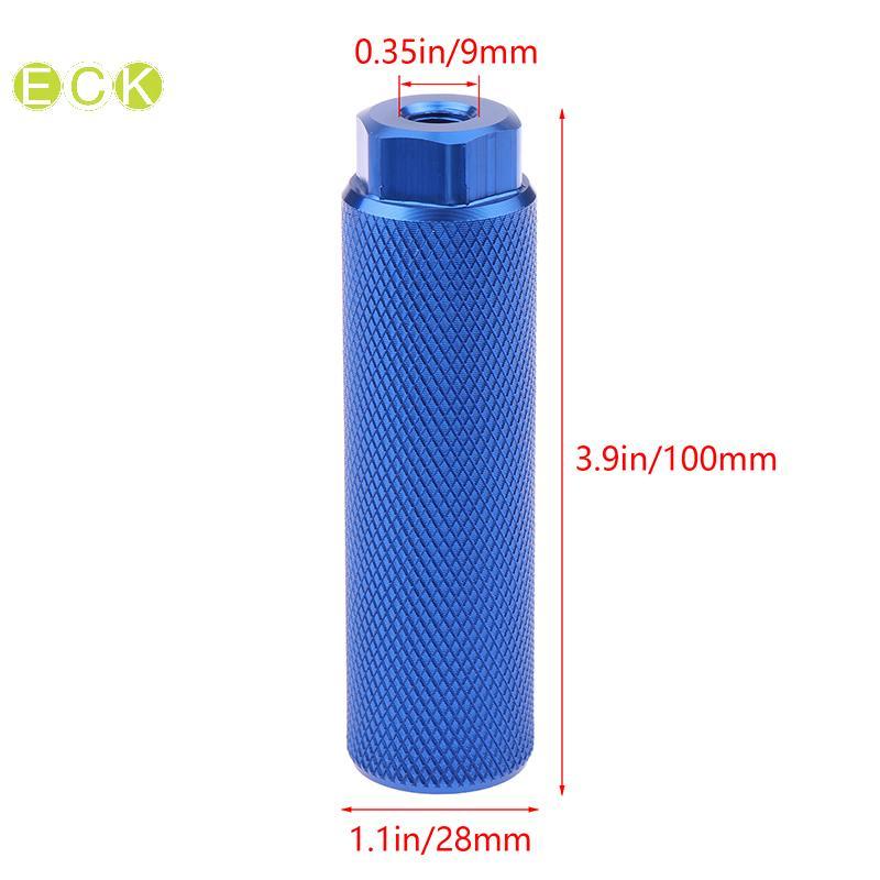 Chốt thế chân hợp kim cho xe đạp BMX, phù hợp trục 8 inch, chống trượt và đẹp mắt