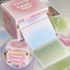 Giấy Dán Ghi Chú Miếng Dán Chỉ Số Nhãn Kéo Ra Cuộn Băng Ghi Nhớ Miếng Lót 256 Tờ Tự Dính Ghi Chú Viết Hoàn Toàn Dính Nhiều Màu Gradient