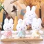PS1 Miffy Plushie Hoạt Hình Dễ Thương Sang Trọng Móc Khóa Nhồi Bông Túi Đồ Chơi Quyến Rũ SP1
