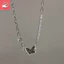 Vòng cổ nữ zircon đen thời trang, mát mẻ cho cổ xương đòn