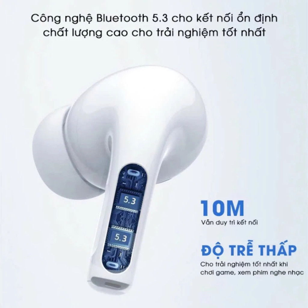 Tai Nghe Bluetooth AIPro 2 Fullbox Đầy Đủ Chức Năng Định Vị Đổi Tên Bảo Hành 6 tháng tặng kèm vỏ bọc
