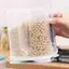 Ge 1 Chiếc Bốn Ngũ Cốc Và Ngũ Cốc Bảo Quản Trong Suốt Sắc Nét Đồ Dùng Nhà Bếp Chống Ẩm Ngăn Kín Nắp Mở Lọ n