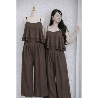 Set Đũi Nữ 2 DÂY Quần Suông DÀI Xinh Xắn Thời Trang Thiết Kế CỰC ĐẸP