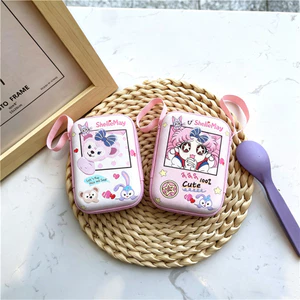 Túi đựng đồ du lịch cầm tay thủy thủ mặt trăng dễ thương Túi đựng tai nghe, cáp dữ liệu, bộ sạc, túi Powerbank Phụ kiện điện thoại