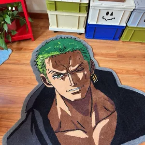 Hoạt Hình One Piece Sauron Giả Cashmere Phòng Ngủ Chân Thảm Trải Sàn Sang Trọng Thảm Cho Cửa Hàng Đồ Chơi Internat Cafe