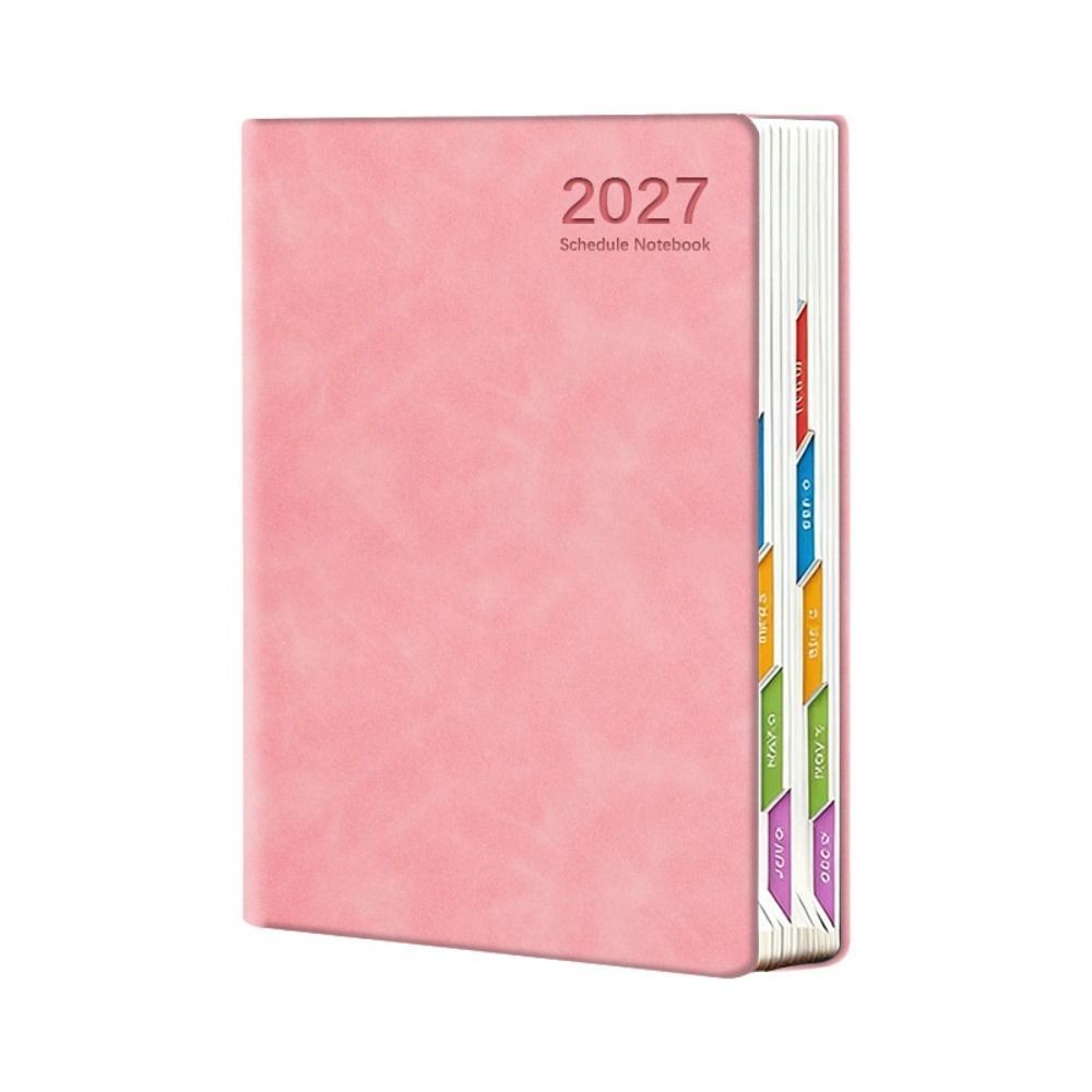 Sổ tay lịch trình HIGHVIEWLS, với các trang kế hoạch hàng tháng & hàng tuần 365 ngày 2027 Planner, Học sinh tạp chí hiệu quả A5 đa năng