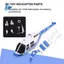 RC Toy Helicopter Nâng cấp C138 Bộ vỏ cầu chì cho RC ERA C138 Bell 206 1: 33 RC Toy Phụ tùng máy bay trực thăng Màu xanh lam