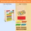 Đồ chơi đếm bằng gỗ Bàn tính giáo dục Montessori Đồ chơi toán học cho trẻ em Hạt đếm cầu vồng Bổ sung Hoạt động trừ Học tập [mới]