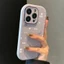 Ốp Điện Thoại Bule Bow Puppy Dễ Thương Cho iPhone 17 16 15 14 13 12 11 Pro Max X XS XR 7 8 Plus SE2020