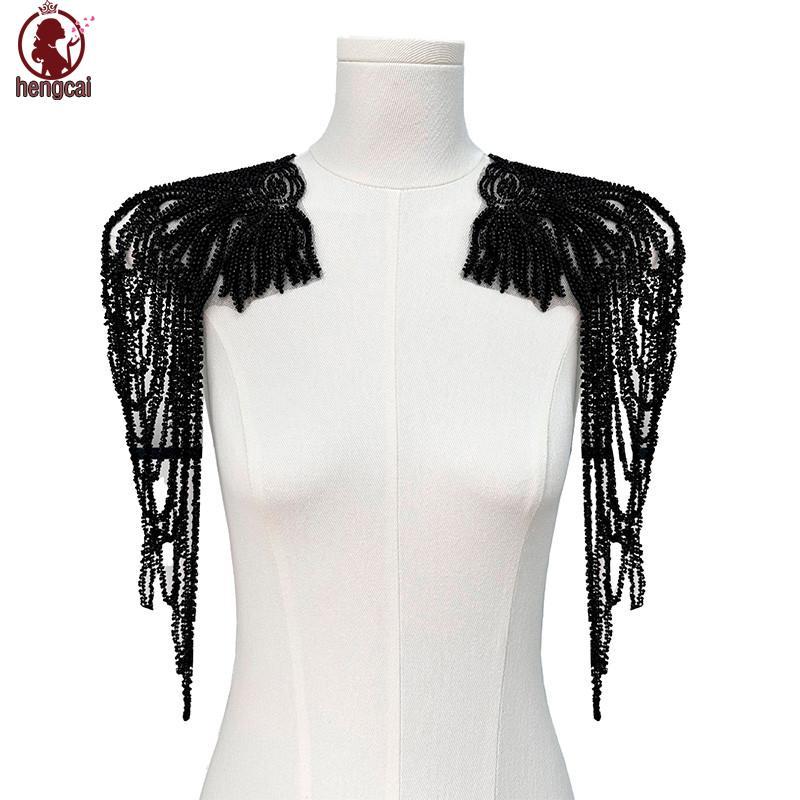 Dây chuyền tua rua sequin với viền đính thêu cho trang trí váy cưới