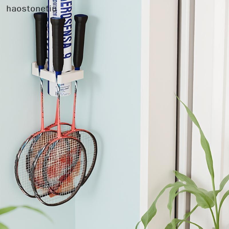 NS Treo Tường Vợt Cầu Lông Giá Đỡ Đấm Miễn Phí Có Móc Treo Giá Để Đồ Cho Tennis Pickleball Ping Pong Mái Chèo NS