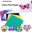 Hạt NORDICLIFE Perler Hama, Mẫu tròn chịu nhiệt ba chiều DIY, Chất lượng cao 52 * 52 Chấm thủ công thủ công Trang trí bảng đậu 2.6mm Thủ công thủ công thủ công