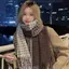 Khăn Quàng Cổ Dệt Kim Mùa Đông JKDESIGN, 200*65cm - Cashmere Giả Ấm Áp Cho Bé Gái