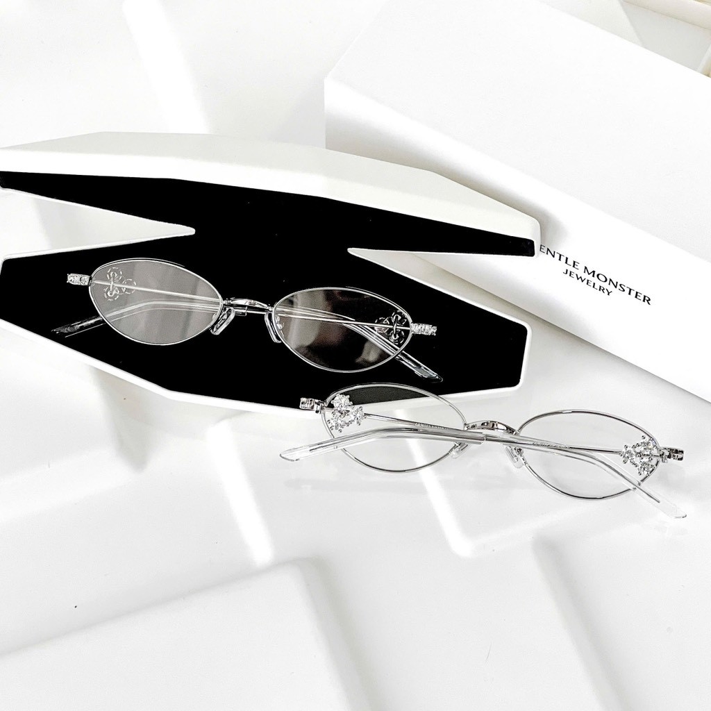 [Chính hãng] [Ảnh thật] Kính Mát G.M. Jewelry. Carat 02 Màu Bạc