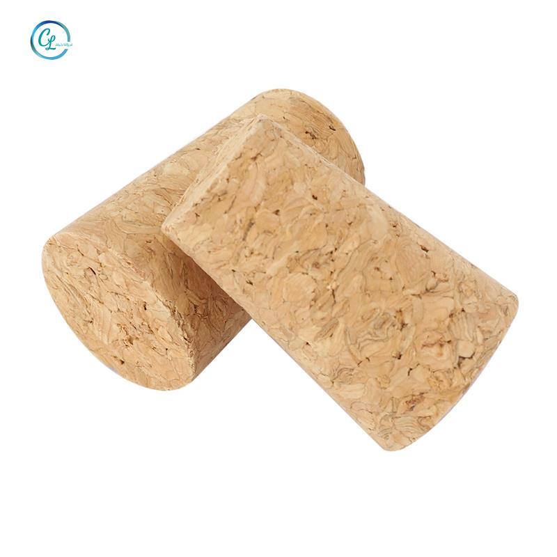 40 chiếc nút chặn rượu gỗ tự nhiên, nút chai gỗ, nắp niêm phong chai bia, phích cắm nón