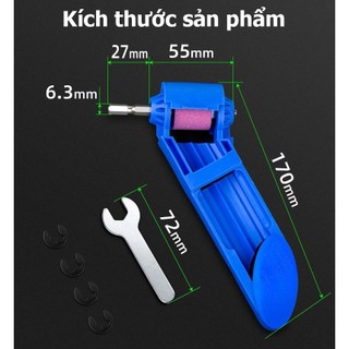 Dụng cụ mài mũi khoan, sửa mũi cùn dễ，Dụng Cụ Mài Mũi Khoan，Tặng Kèm Cờ Lê Và Phe Tháo Lắp，5 chiếc