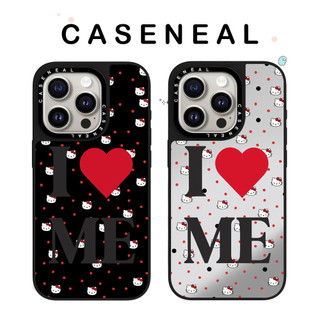 Ốp Điện Thoại Trong Suốt Gương Chống Rơi LOVE KT Cat Thích Hợp Cho iPhone 17 ProMax 17 Pro 17 Air 16promax 16 15promax 15 14promax 13 ProMax Vỏ Cứng Bảo Vệ