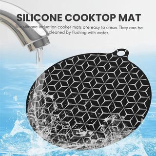 Tấm bảo vệ bếp cảm ứng LEAFYHOME, Thảm bếp cảm ứng có thể tái sử dụng bằng silicon, Phụ kiện nhà bếp Dễ dàng làm sạch Chịu nhiệt Chống trượt Thảm bếp chống thấm nước Bếp cảm ứng