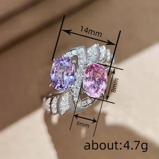 Nhẫn nữ zirconia phong cách châu âu và mỹ