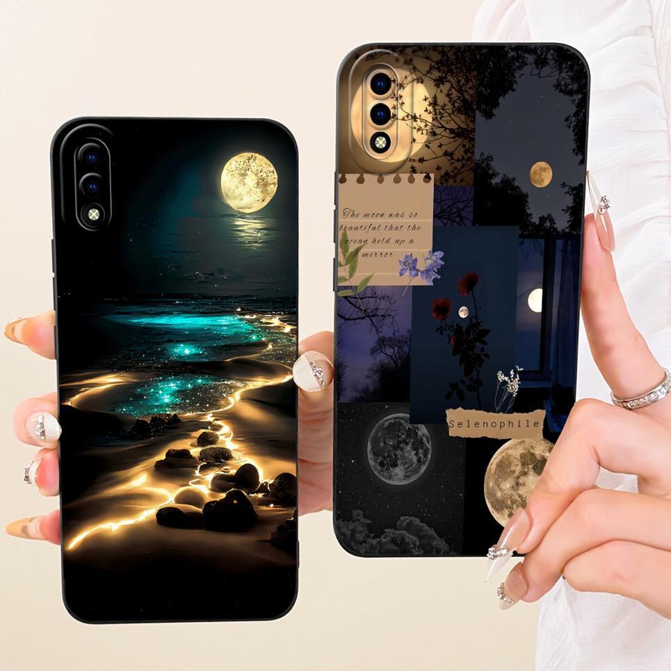 Dành Cho Vivo Y17s / Vivo Y28 4G 5G Vỏ Điện Thoại Họa Tiết Nơ Hoa Sang Trọng Bướm Nữ Tính Ốp Lưng Silicon Lỏng Mềm
