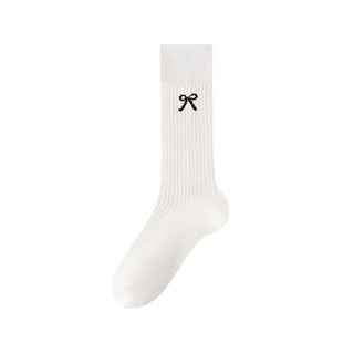 Tất Nữ Mùa Hè Phong Cách Nhật Bản, Cotton Trắng, Thích Hợp Phối Cùng Giày Mary Jane