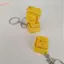 HFSHY Bàn Phím Phô Mai Fidget Móc Khóa Nút Đồ Chơi Giảm Căng Thẳng Cảm Giác Tiện Ích Cho Trẻ Em Học Tập Và Văn Phòng Làm Việc VN