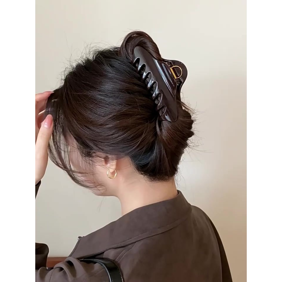 Kẹp Tóc Càng Cua Họa Tiết Động Vật – Phụ Kiện Tóc Nữ Thời Trang Hàn Quốc