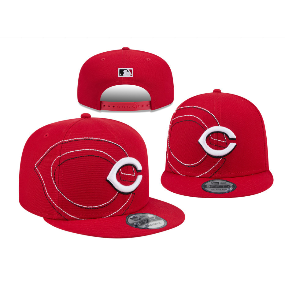 Mũ Snapback MLB Cincinnati Reds Chất Liệu Cao Cấp Đường May Tinh Xảo - Phù Hợp Cho Cả Nam Và Nữ