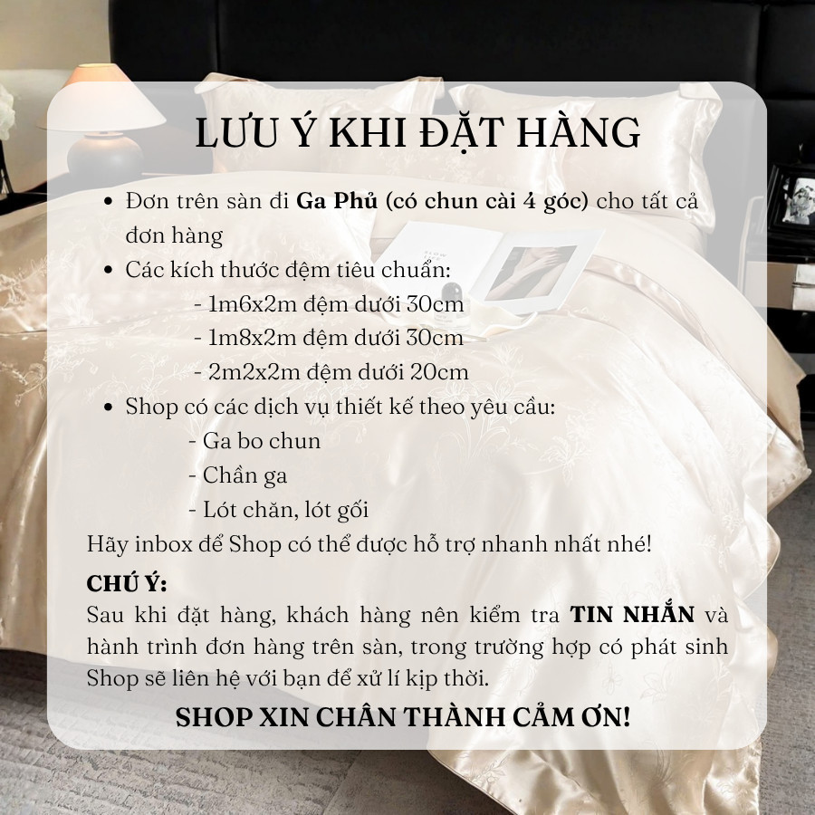 (L42642) Set vỏ chăn  ga phi lụa với họa tiết vân chìm tinh tế và sang trong, phong cách hoàng gia Memminbedding Luxury