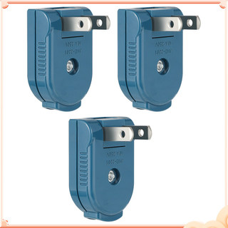 3 Cái Nam Cắm Điện Cuối PVC Sky Xoay 90 Độ Dây Nối Dài Bộ Chuyển Đổi Cho Thiết Bị Gia Dụng