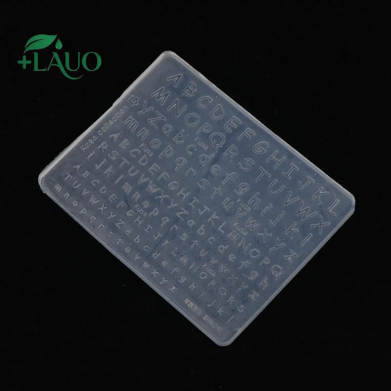 Springevenstar Silicon Trong Suốt Móng Tay Nghệ Thuật Khuôn Sáng Tạo DIY Thiết Kế Bảng Chữ Cái Họa Tiết Đa Năng Móng Tay Nghệ Thuật Dụng Cụ Dành Cho Chuyên Nghiệp & Gia Đình Sử Dụng Springevenstar