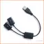Star USB Splitter Y Cable 1 Nam đến 2 Nữ Bộ sạc dữ liệu mở rộng cổng USB đa năng