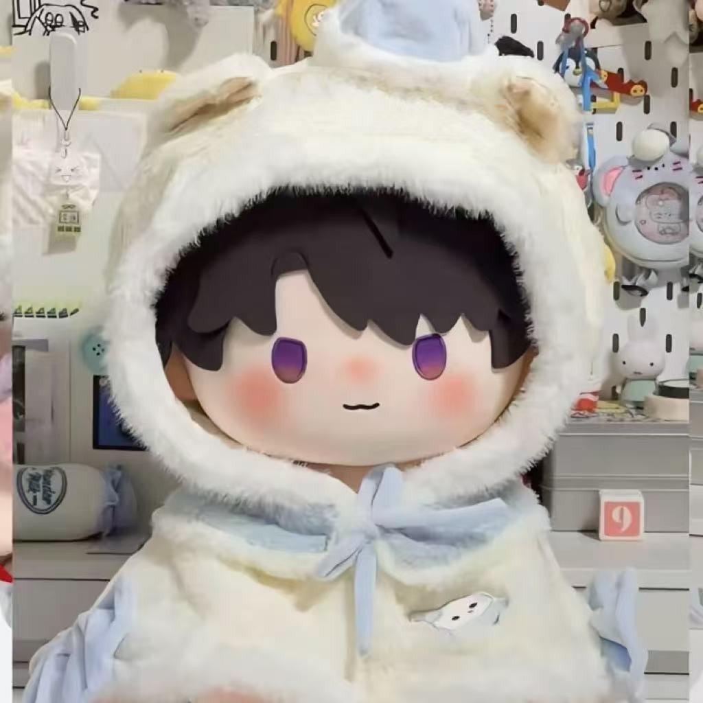 40cm Quần Áo Cho Bé Sang Trọng Áo Liền Quần Ngôi Sao Cơ Thể Mũ Quần Áo Bánh Cotton Nhỏ Áo Choàng Búp Bê Thay Thế Gói