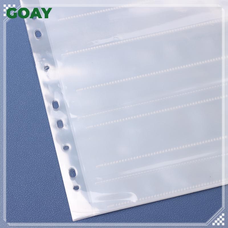 GOAY 10 CÁI 135 / 120 Trang lưu trữ phim âm tính Túi không axit Phim màu trắng Bla & Trắng Trang bảo quản trượt Túi phim không axit VN