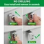 POP 5 Chiếc Chống Ăn Mòn Kim Loại Siding Móc Treo Tường Móc Chịu Lực Cao Siding Clip Để Treo Trên Sân Bền Đẹp