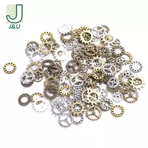 Bánh xe dây chuyền cổ steampunk mini - 100 chiếc cho DIY trang sức handmade