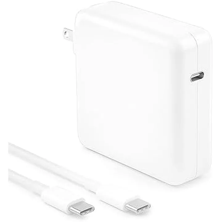 Bộ sạc Mac Book Pro - Bộ sạc nhanh USB C 118W Tương thích với MacBook Pro, MacBook Air, M1 M2 M3 M4 M5, iPad pro, Samsung Galaxy và tất cả các thiết bị USB-C, Cáp 6,6ft