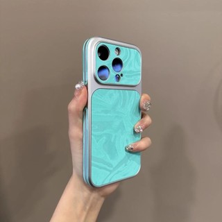 Ốp điện thoại cửa sổ lớn họa tiết núi tuyết sang trọng cho iPhone17 16 15 14 13 Pro Max bảo vệ chống sốc cho máy ảnh và bảo vệ vỏ sau cứng khỏi rơi.