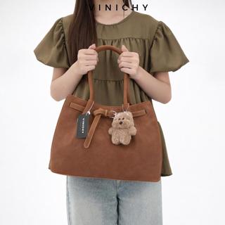 (Deal mở bán tặng quà QU3) Túi xách nữ đeo vai VINICHY, tote dung tích lớn size 35cm HA871
