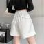 Quần kaki nữ plus size eo cao dáng rộng, thoáng mát cho mùa hè, thời thượng