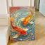 Lucky Carp Fish Lotus Canvas Print Feng Shui Fortune Wall Art Poster Living Room Bedroom Home Decoration Unframed