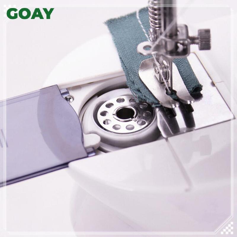 GOAY 25 Chiếc Máy May Nhựa Bobbins Ống Thay Thế Có Hộp Trong Suốt Cho Máy May Gia Đình DIY Quần Áo Thủ Công Dự Án VN